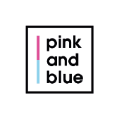 Logo Pink and Blue