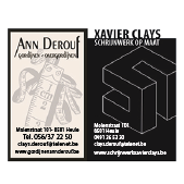 Logo Ann Derouf & Xavier Clays